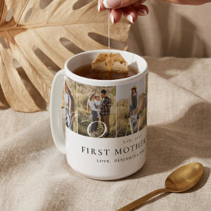 Mutter Foto-Collage Erstes Muttertags-Andenken Kaffeetasse