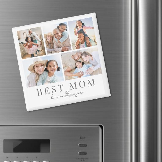 Mutter Foto Collage Mutter Magnet