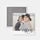 Mutter Foto Geschenk Magnet (Vorderseite/Rückseite)