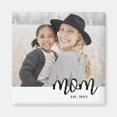 Mutter Foto Geschenk Magnet (Vorne)