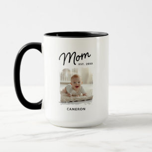 Mutter Foto Gründungsdatum Tasse