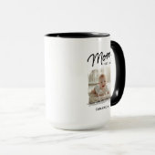 Mutter Foto Gründungsdatum Tasse (VorderseiteRechts)