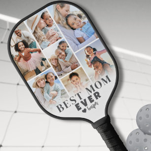 Mutter Foto Mutter Pickleball Schläger