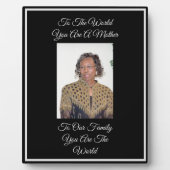 Mutter Fotoplatte (Vorderseite)