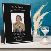 Mutter Fotoplatte (Seite)