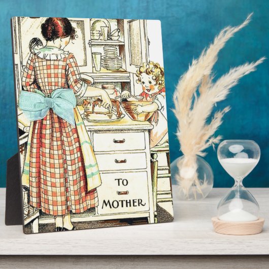 Mutter Fotoplatte (Seite)