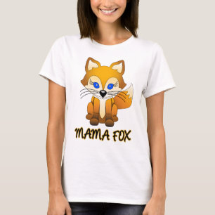 Mutter Fox - Fox-Familien-T - Shirt