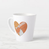Mutter Fox und Baby Fox Liebe Milchtasse (Linke Ecke)