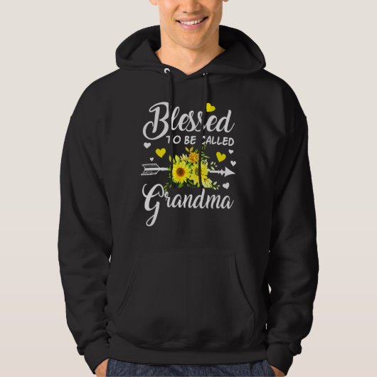 Mutter Frauen gesegnet, als Oma Mütter bezeichnet Hoodie (Vorderseite)