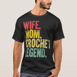 Mutter Frauen Lustiges Geschenk  Ehefrau Mama Häke T-Shirt