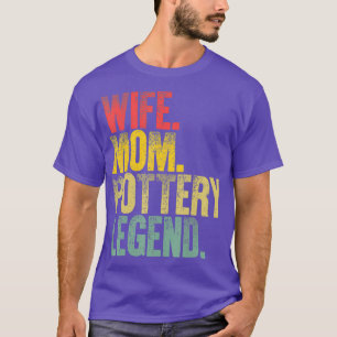 Mutter Frauen Lustiges Geschenk Ehefrau Mama Töpf T-Shirt