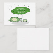 Mutter Frosch Liebe danke Ihnen Karten (Vorne/Hinten)