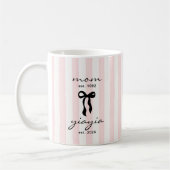 Mutter für Oma Tasse mit Schleife (Links)