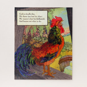 Mutter Gans aus den 1920er Jahren - Hahn Puzzle