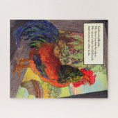 Mutter Gans aus den 1920er Jahren - Hahn Puzzle (Horizontal)