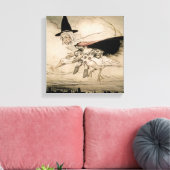 Mutter Gans, frontispiece of 'Mutter Gans The Ol Leinwanddruck (Insitu (Wohnzimmer))