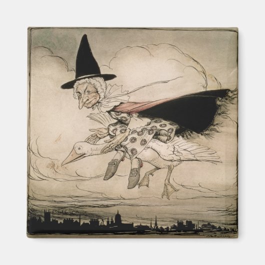 Mutter Gans, frontispiece of 'Mutter Gans The Ol Magnet (Vorne)