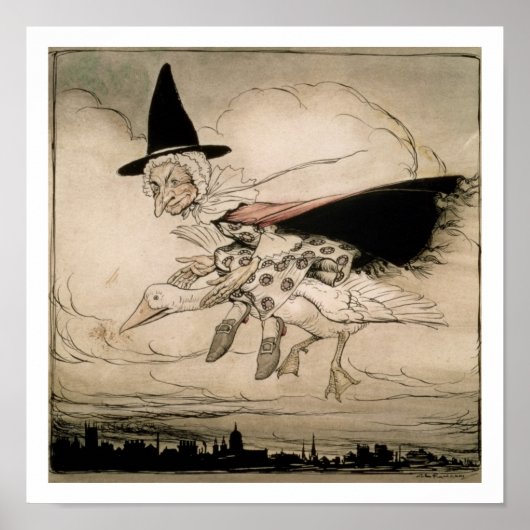 Mutter Gans, frontispiece of 'Mutter Gans The Ol Poster (Vorne)