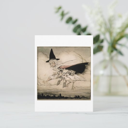 Mutter Gans, frontispiece of 'Mutter Gans The Ol Postkarte (Stehend Vorderseite)