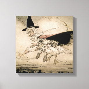 Mutter Gans, Frontispiz 'der Mutter Gans das Ol Leinwanddruck