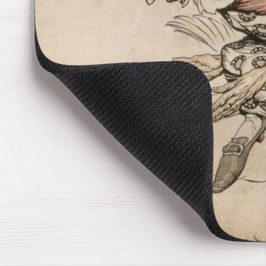 Mutter Gans, Frontispiz 'der Mutter Gans das Ol Mousepad (Ecke)
