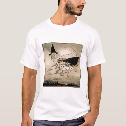Mutter Gans, Frontispiz 'der Mutter Gans das Ol T-Shirt (Vorderseite)
