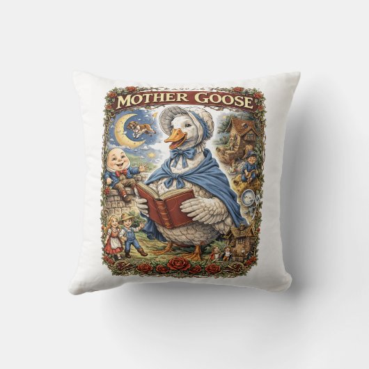 Mutter Gans Kissen (Rückseite)