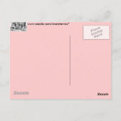 Mutter-Gans-Postkarte Postkarte (Rückseite)