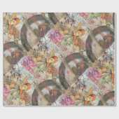 Mutter-Gans-Reim-Fairy-Tale Geschenkpapier (Flach)