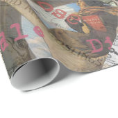 Mutter-Gans-Reim-Fairy-Tale Geschenkpapier (Rolleneckpunkt)