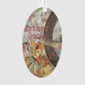 Mutter-Gans-Reim-Fairy-Tale Ornament (Vorderseite)