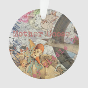Mutter-Gans-Reim-Fairy-Tale Ornament