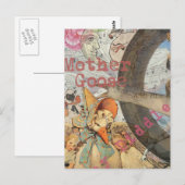 Mutter-Gans-Reim-Fairy-Tale Postkarte (Vorne/Hinten)