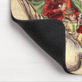 Mutter Gänse Kinderantike Illustration Mousepad (Ecke)