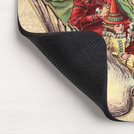 Mutter Gänse Kinderantike Illustration Mousepad (Ecke)