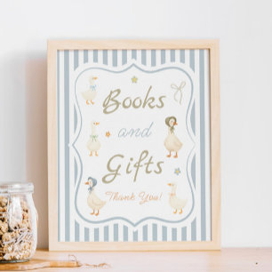 Mutter Gänse Kinderdusche Bücher und Geschenke Poster