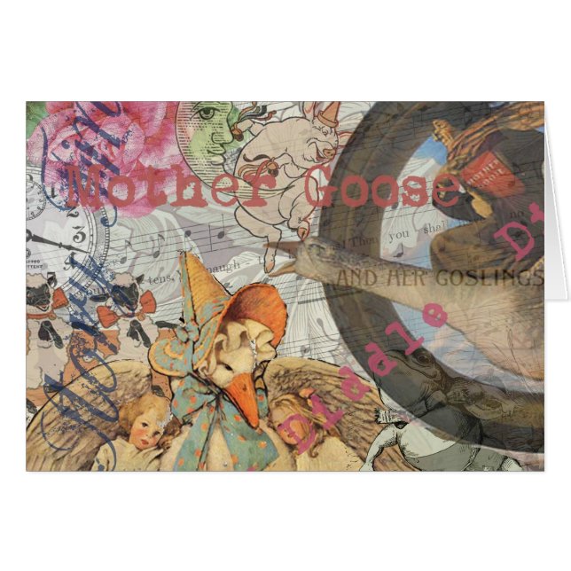 Mutter Gänse Kinderzimmer Rhyme Fairy Tale (Vorderseite (Horizontal))