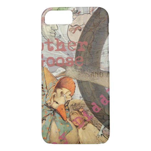 Mutter Gänse Kinderzimmer Rhyme Fairy Tale Case-Mate iPhone Hülle (Rückseite)