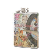 Mutter Gänse Kinderzimmer Rhyme Fairy Tale Flachmann (Links)