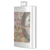 Mutter Gänse Kinderzimmer Rhyme Fairy Tale Flachmann (Links)