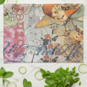 Mutter Gänse Kinderzimmer Rhyme Fairy Tale Handtuch (Gefaltet)