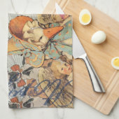 Mutter Gänse Kinderzimmer Rhyme Fairy Tale Handtuch (Viertel Falte)