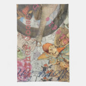 Mutter Gänse Kinderzimmer Rhyme Fairy Tale Handtuch (Vertikal)