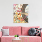 Mutter Gänse Kinderzimmer Rhyme Fairy Tale Leinwanddruck (Insitu (Wohnzimmer))