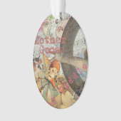 Mutter Gänse Kinderzimmer Rhyme Fairy Tale Ornament (Vorderseite)