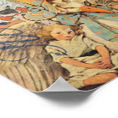 Mutter Gänse Kinderzimmer Rhyme Fairy Tale Poster (Ecke)