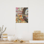 Mutter Gänse Kinderzimmer Rhyme Fairy Tale Poster (Küche)