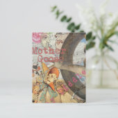 Mutter Gänse Kinderzimmer Rhyme Fairy Tale Postkarte (Stehend Vorderseite)