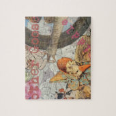 Mutter Gänse Kinderzimmer Rhyme Fairy Tale Puzzle (Vertikal)