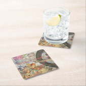 Mutter Gänse Kinderzimmer Rhyme Fairy Tale Rechteckiger Pappuntersetzer (Vor Ort)